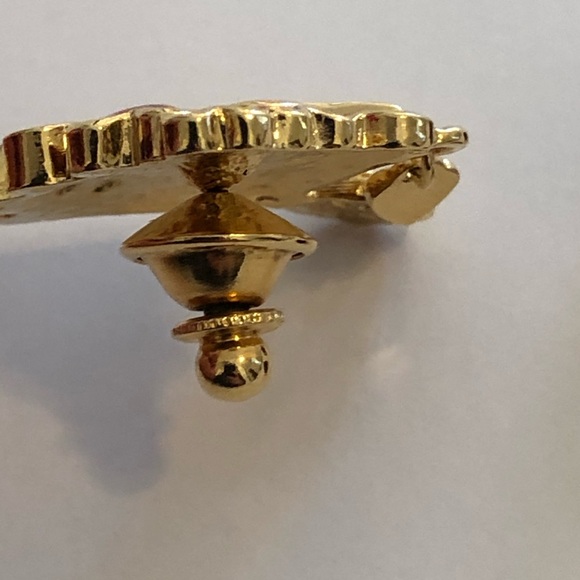 Valentine’s set - pin & earrings hearts - Picture 5 of 7